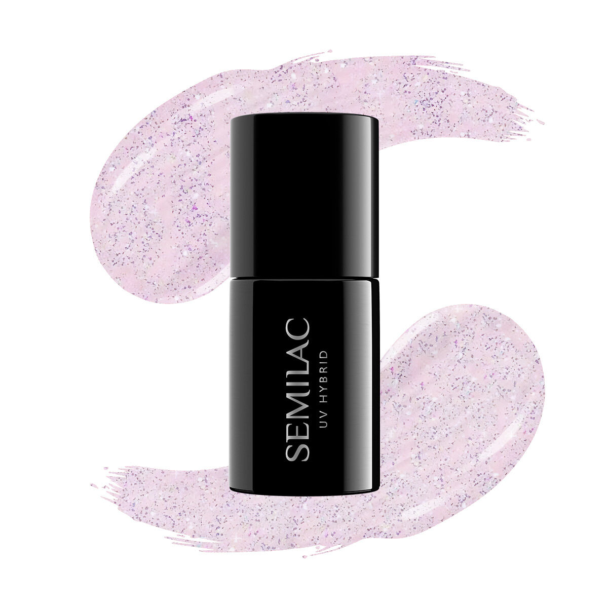 SEMILAC Extend 5in1 - 7 ml - No. 806 Glitter Delicate Pink | Venalisa ...
