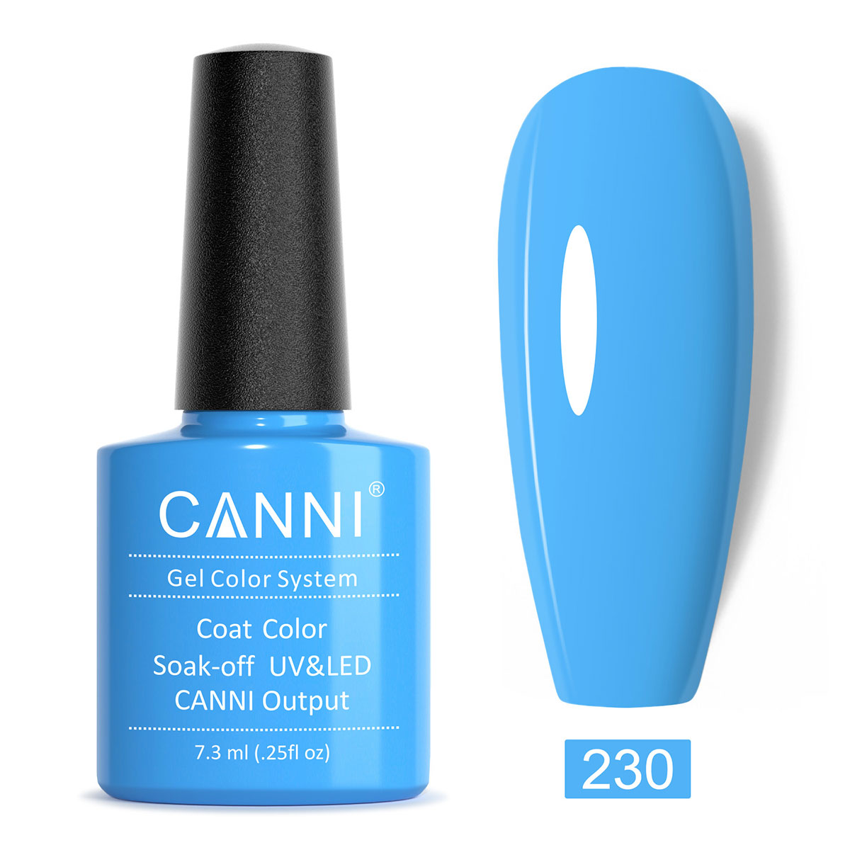 CANNI UV/LED gél lakk 7.3 ml No.230