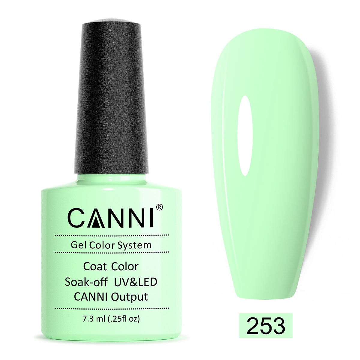 CANNI UV/LED gél lakk 7.3 ml No.253