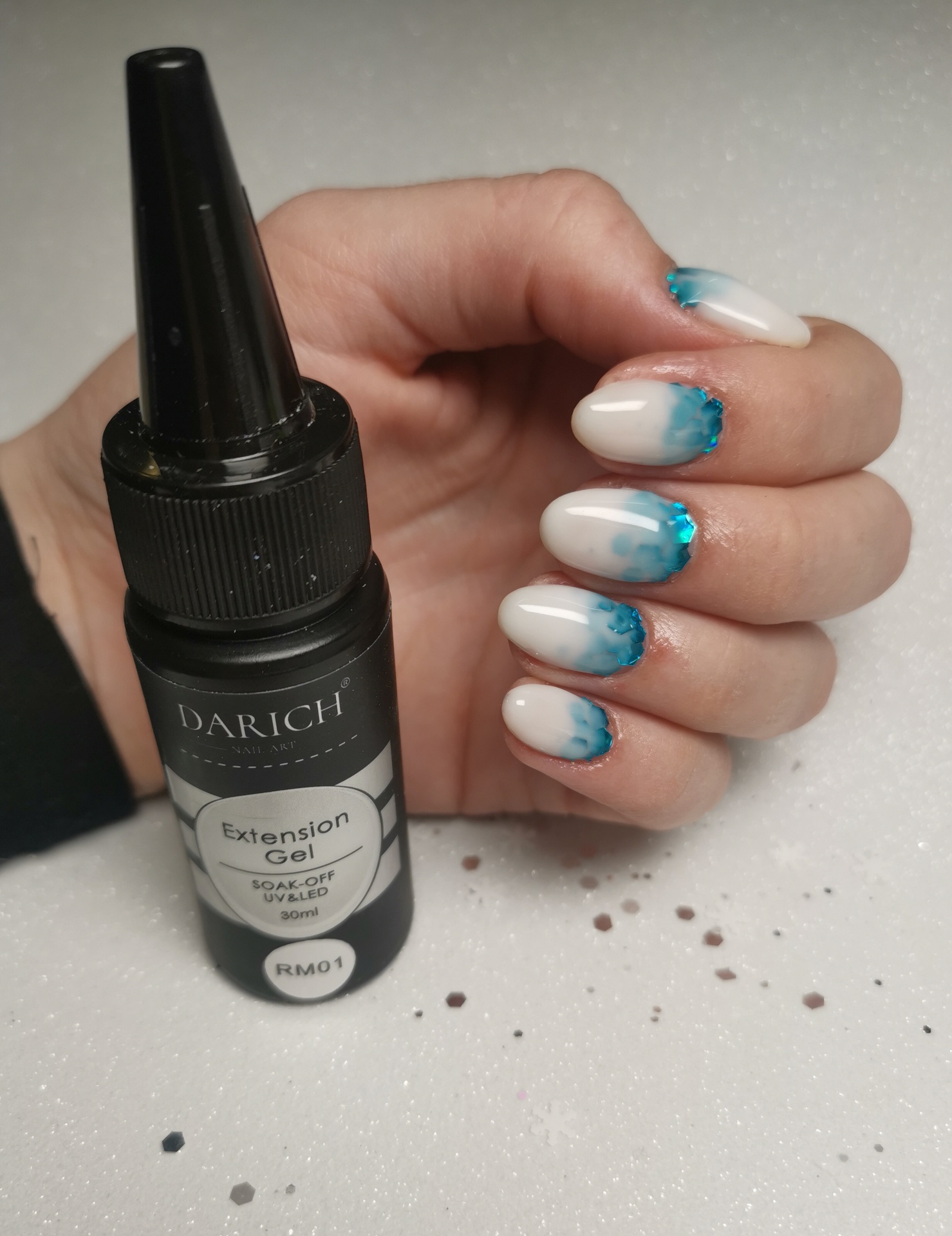 DARICH Extension Gel 7.5 ml No.RM01 Milky White