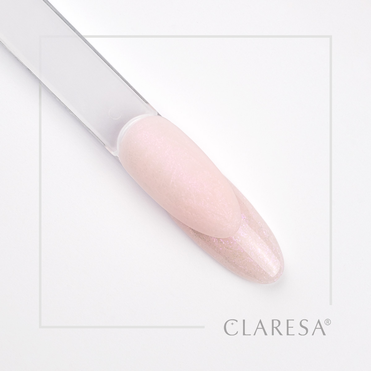 CLARESA Soft&Easy Builder Gél 45g - Pink Champagne  / Blinking Pink